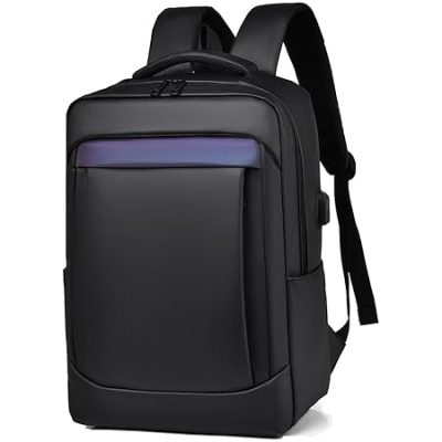 15.6″ Laptop Bag, Side Bottle Pocket, Anti-Theft, Waterproof Backpack