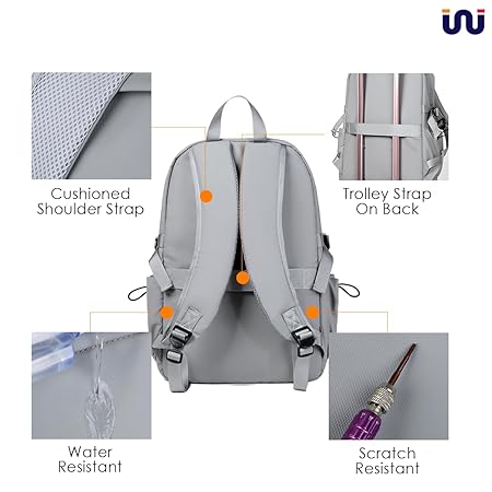 15.6 inch Laptop Bag 25L with Rain Cover - Image 3