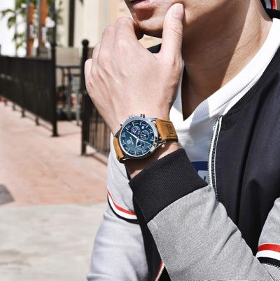 Watches for Men Quartz Chronograph 10ATM Waterproof