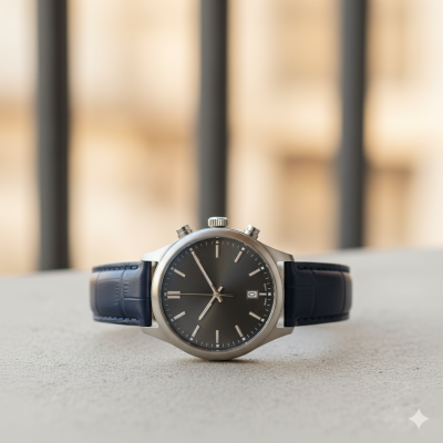 Black Classy Analog Watch