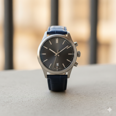 Black Classy Analog Watch