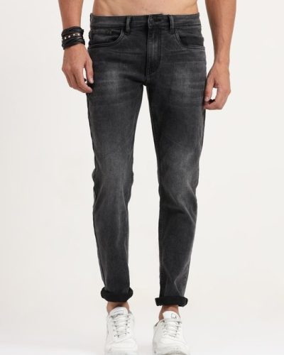 Old Grey Men’s Grey Skinny Fit Jeans